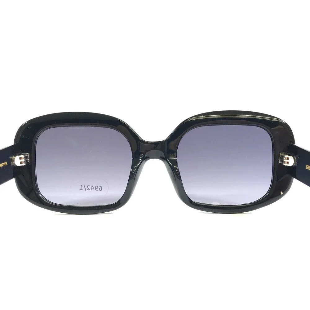 Gigi Studios Sunglasses BITTER 6942/1 Shiny Black Frames Gray Gradient Lenses